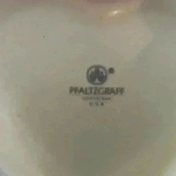 Pflatzgraff heart shaped trinket box and lid with floral decoration - Picture 4 of 5